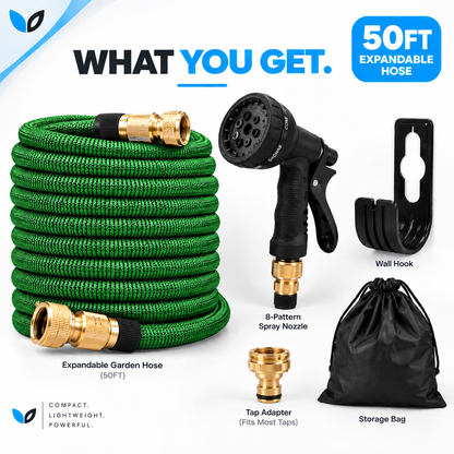 Expandable Easy-Storage Garden Hose