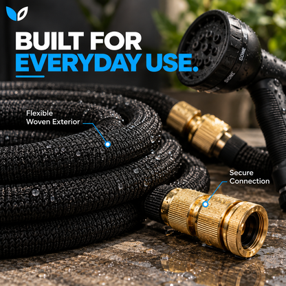 Expandable Easy-Storage Garden Hose