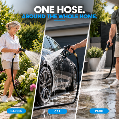 Expandable Easy-Storage Garden Hose